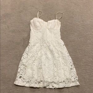 White Abercrombie and Fitch dress